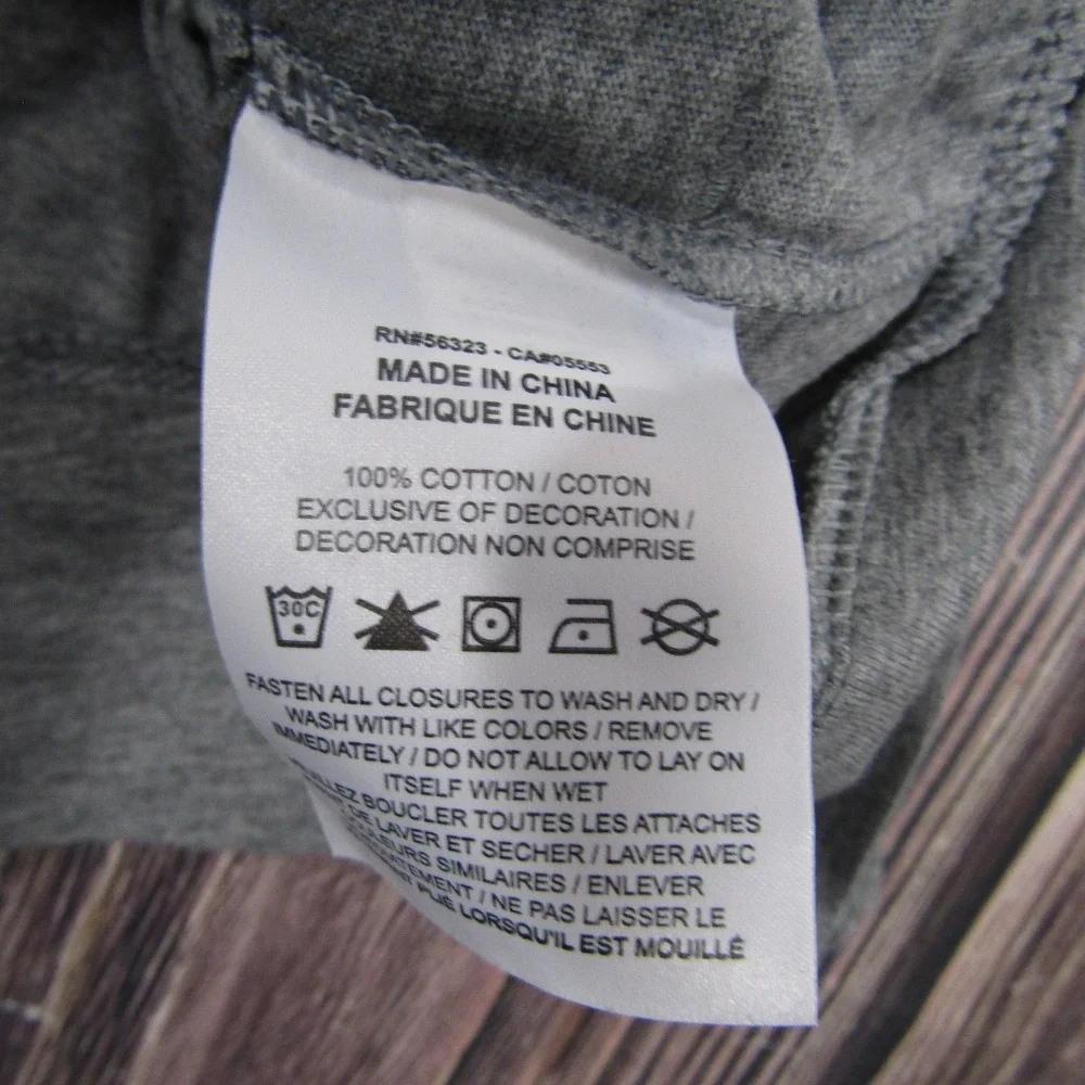 Nike Hoodie Girls Large Gray Full Zip Swoosh 100% Cotton Lightweight AQ9051-091
